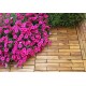 Loseta madera acacia rectangular