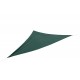 toldo triangular verde