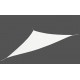 toldo triangular crema