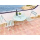 Conjunto terraza acero menta kore