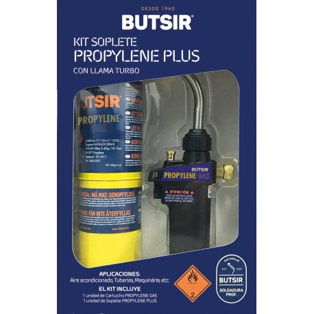 Soldador cartucho Propylene plus Butsir