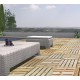loseta madera 100x100