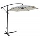 Parasol redondo mastil lateral 3m