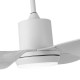 Ventilador techo luz Otto blanco