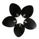 Ventilador techo luz Chaw niquel negro