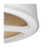 Ventilador techo luz Tatiana blanco madera clara
