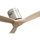 Ventilador techo Aguilon niquel haya