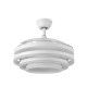 Ventilador techo luz Kai blanco