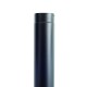 tubo estufa negro mate 200 mm