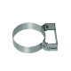 Abrazadera atornillar tubo doble pared 125