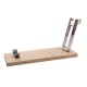 Jamonero plegable inoxidable Flores