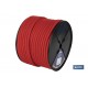 Escota nautica poliester roja 8 mm. 200 mtr.