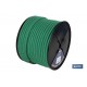 Escota nautica poliester verde 12 mm. 100 mtr.