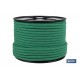 Escota nautica poliester verde 14 mm. 100 mtr.