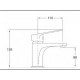 Monomando lavabo negro Arbo Verhal