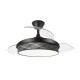 Ventilador techo luz Moda 108D Negro/Tetris Gris