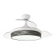 Ventilador techo luz Moda 108D Blanco/Tetris Gris