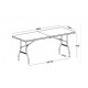 Mesa plegable marron Profer
