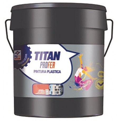 pintura plastica blanca profer 20kg
