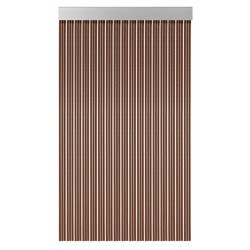 Cortina cinta marron recortable