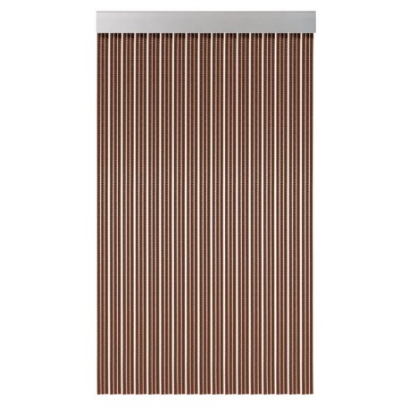Cortina cinta marron recortable