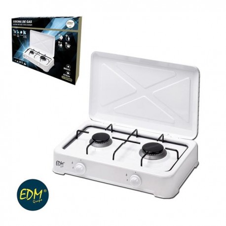 Cocina gas 2 fuegos