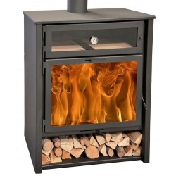 Estufa leña Ecodesign Zeus Horno Juan Panadero