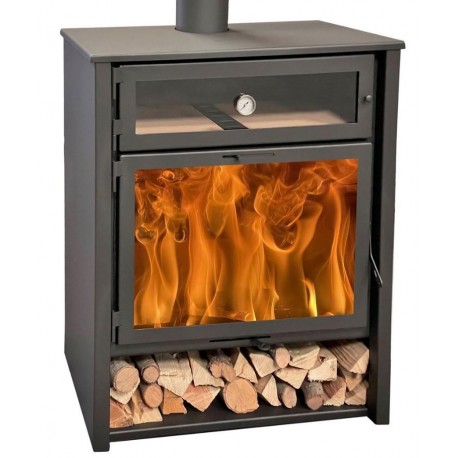 Estufa leña Ecodesign Zeus Horno Juan Panadero