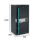 Caja fuerte Opalo E 100 RA BTV