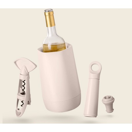 Set estuche vino arena Vacucin