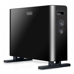 Convector turbo negro black&decker