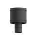Antirrevocante pellet negro 100mm