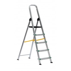 Escalera aluminio 3 peldaños ancho