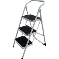 escalera taburete 3 peldaños anchos