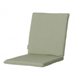 Cojin respaldo bajo verde panama pack 4 unidades