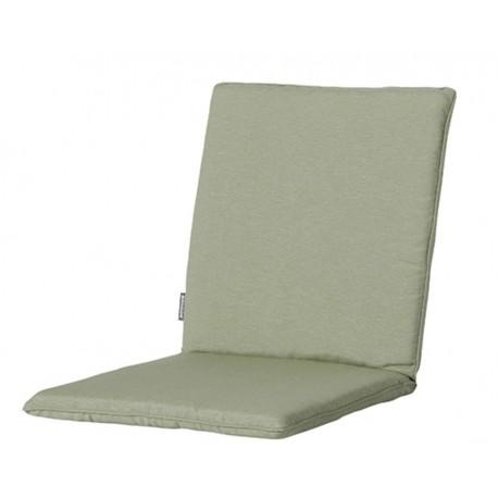 Cojin respaldo bajo verde panama pack 4 unidades