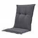 Cojin respaldo alto gris pack 4 unidades