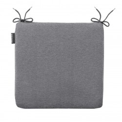 Cojin silla liso gris pack 4 unidades