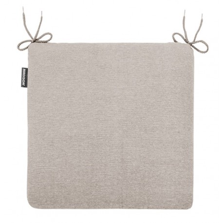 Cojin silla liso crudo pack 4 unidades