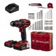 Taladro percutor TE-CD 18V Einhell kit 64