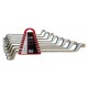 Juego llaves estrella acodada 8 pzs profer top
