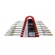 Juego llaves fijas plana 8 pzs profer top