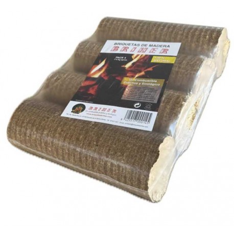 Briqueta combustible compacta 4 Briher