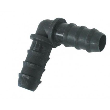 Codo tubo riego goteo 10 uni