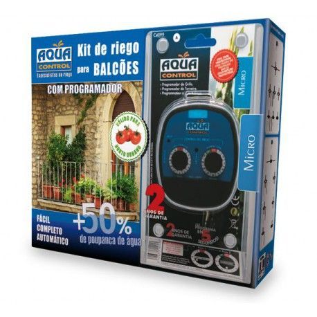 Riego goteo balcon programador