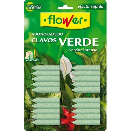 abono clavo plantas verdes