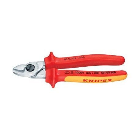 Alicate cortacables aislados 1000v. 165 mm. Knipex