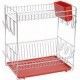 Escuarridor acero inox. Rojo