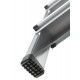 Escalera aluminio peldaño ancho bandeja Hailo