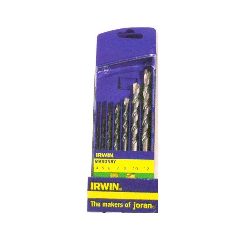 Juego 5 brocas pared Irwin